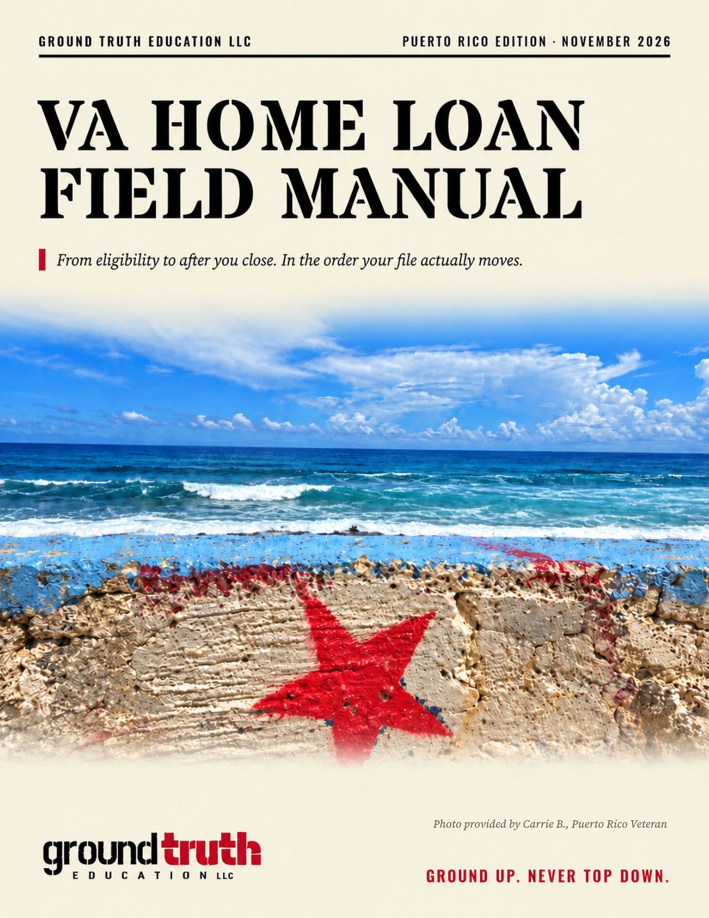 VA Home Loan Field Manual, Puerto Rico Edition — cover
